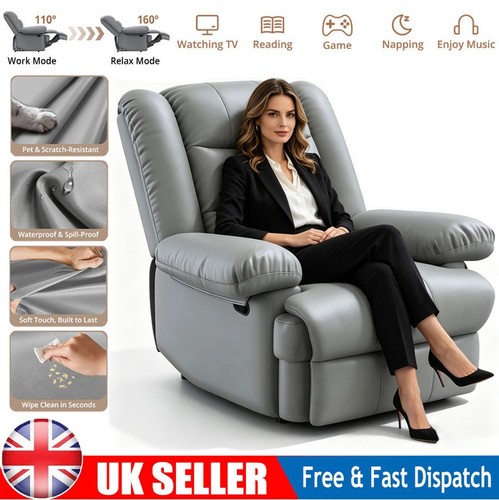 Ergonomic recliner sofa - sofa, chair