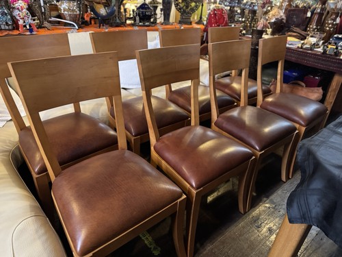 Genuine leather dining - genuine,