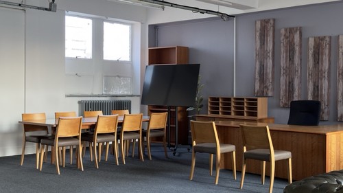 Danish style leather office - style,