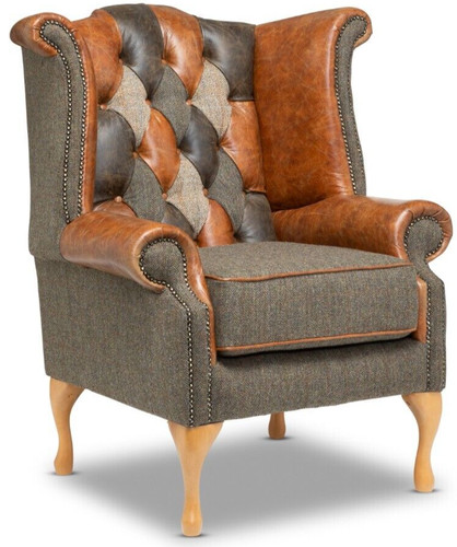 Chesterfield highback chair - chesterfield,