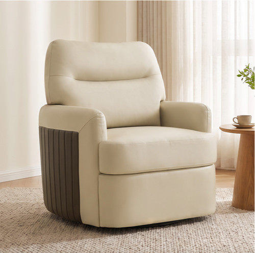 Modern swivel chair leather - modern, pu