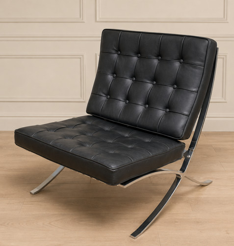 Barcelona style lounge chair - barcelona,