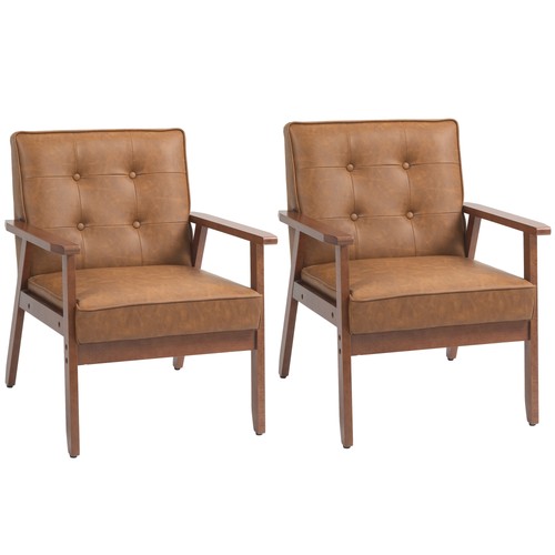 Homcom pack accent chair - homcom,