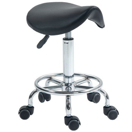 Homcom rolling salon saddle - salon,