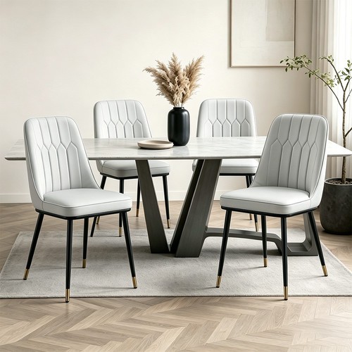 2pcs dining chairs - chairs, faux