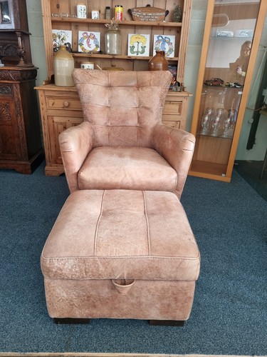Leather swivel chair - leather,