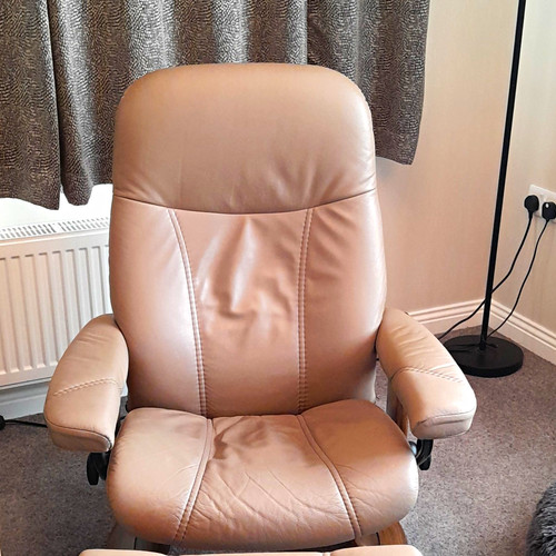 Stressless beige leather - stressless,